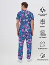 Мужская пижама с брюками / Медузы