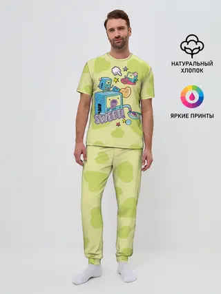 Мужская пижама с брюками / Sweet BMOs