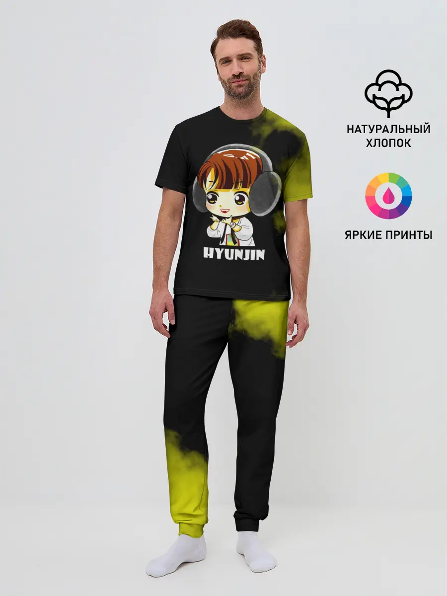 Мужская пижама с брюками / Hyunjin