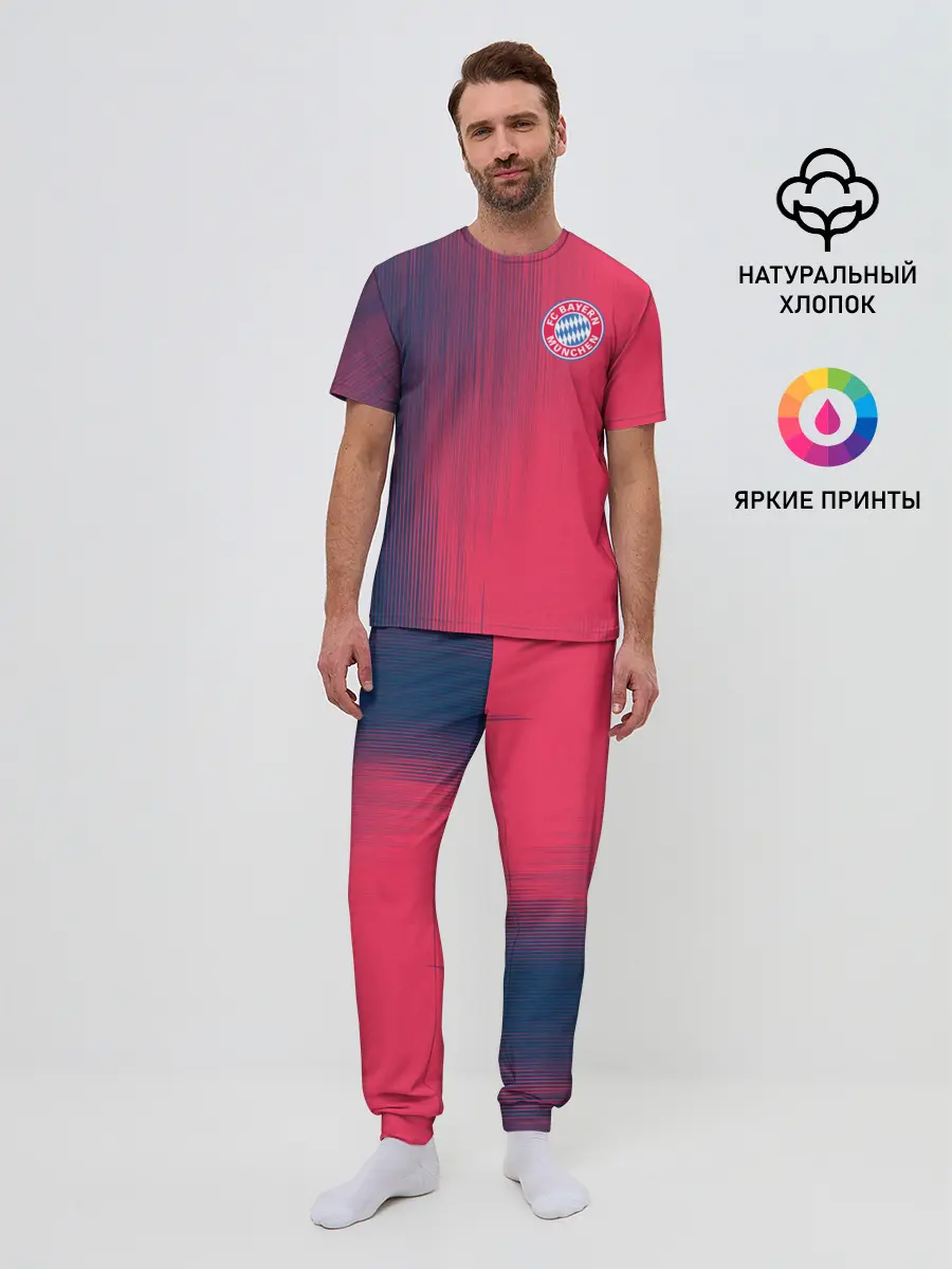 Мужская пижама с брюками / FC Bayern Munchen