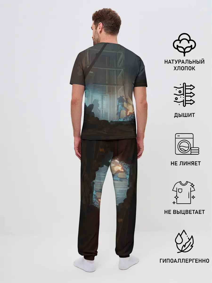 Мужская пижама с брюками / HALF-LIFE: ALYX