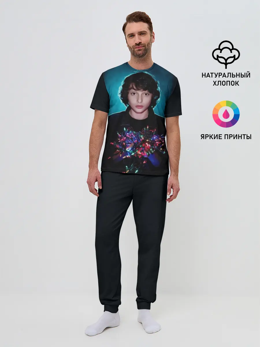 Мужская пижама с брюками / finn wolfhard