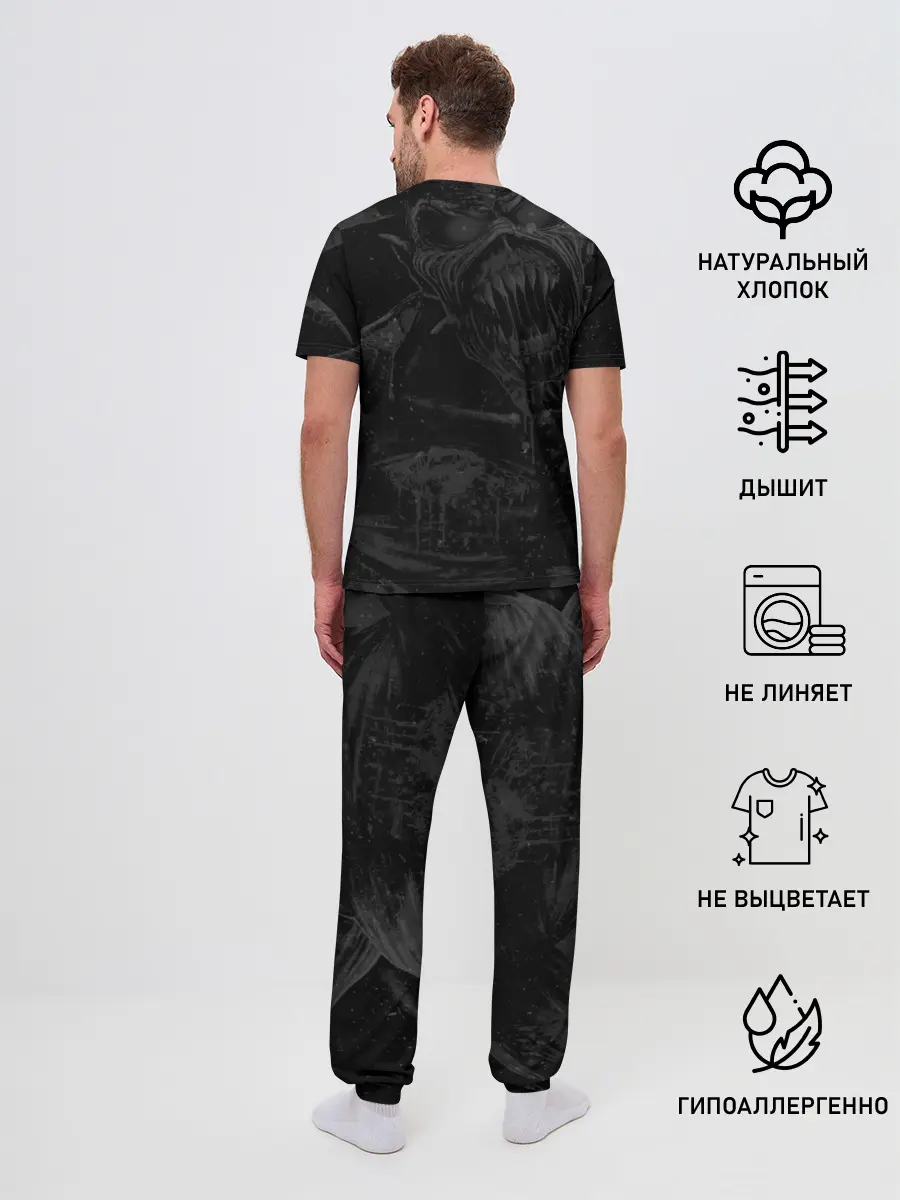 Мужская пижама с брюками / Iron Maiden