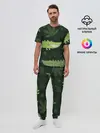 Мужская пижама с брюками / Милый крокодил