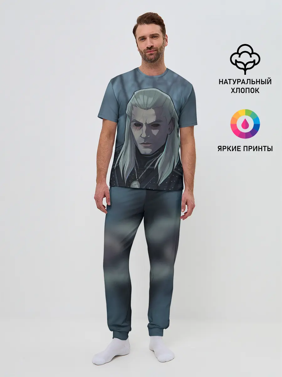 Мужская пижама с брюками / НЕТФЛИКС ВЕДЬМАК