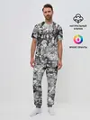 Мужская пижама с брюками / МНОГО ЧЕРНО-БЕЛЫХ АНИМЕ ДЕВОЧЕК