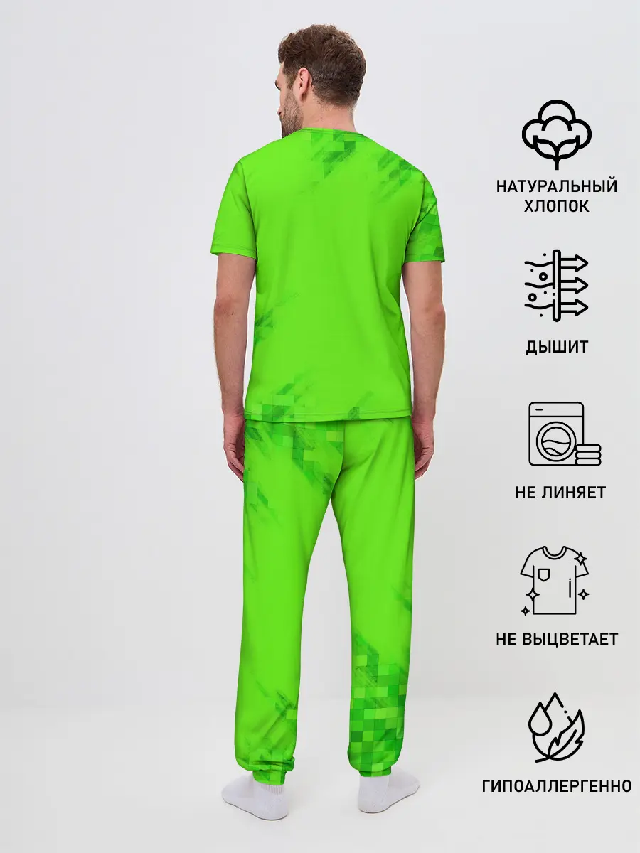 Мужская пижама с брюками / MINECRAFT