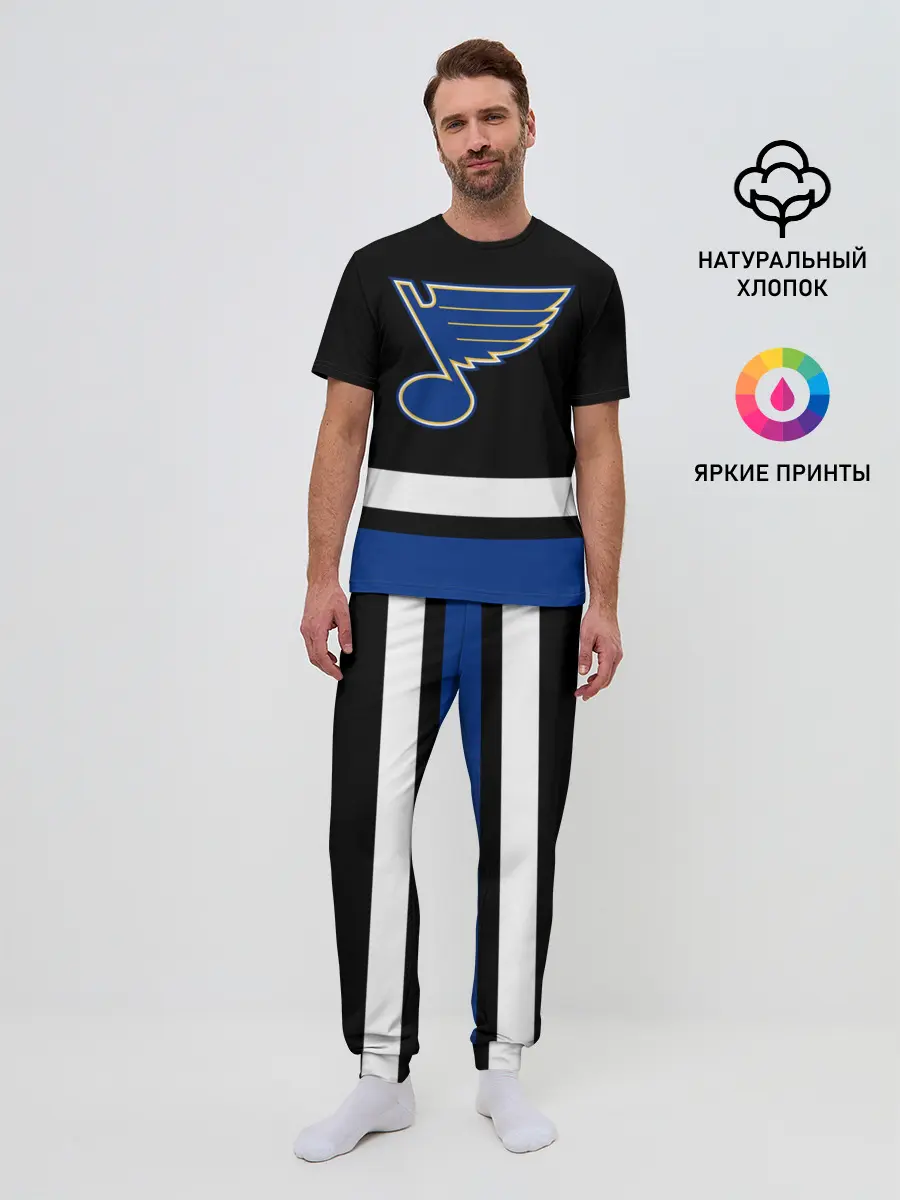 Мужская пижама с брюками / Сент-Луис Блюз НХЛ