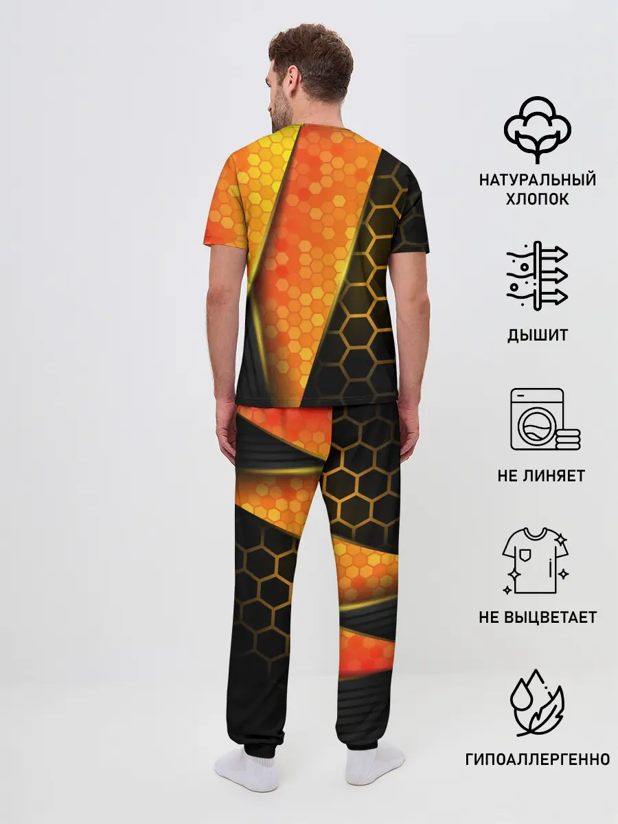 Мужская пижама с брюками / Mass Effect N7