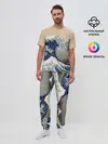 Мужская пижама с брюками / Kanagawa Wave Art