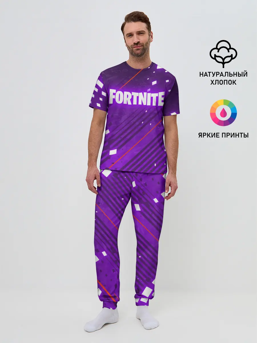 Мужская пижама с брюками / FORTNITE