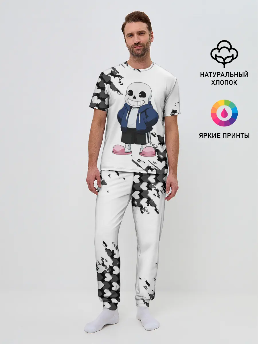 Мужская пижама с брюками / UNDERTALE