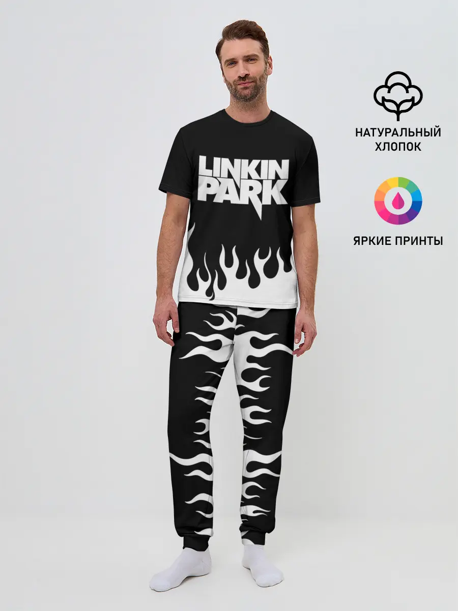 Мужская пижама с брюками / Linkin Park