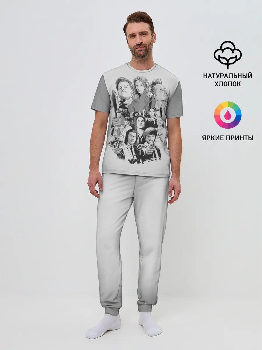 Мужская пижама с брюками / КВЕНТИН ТАРАНТИНО.