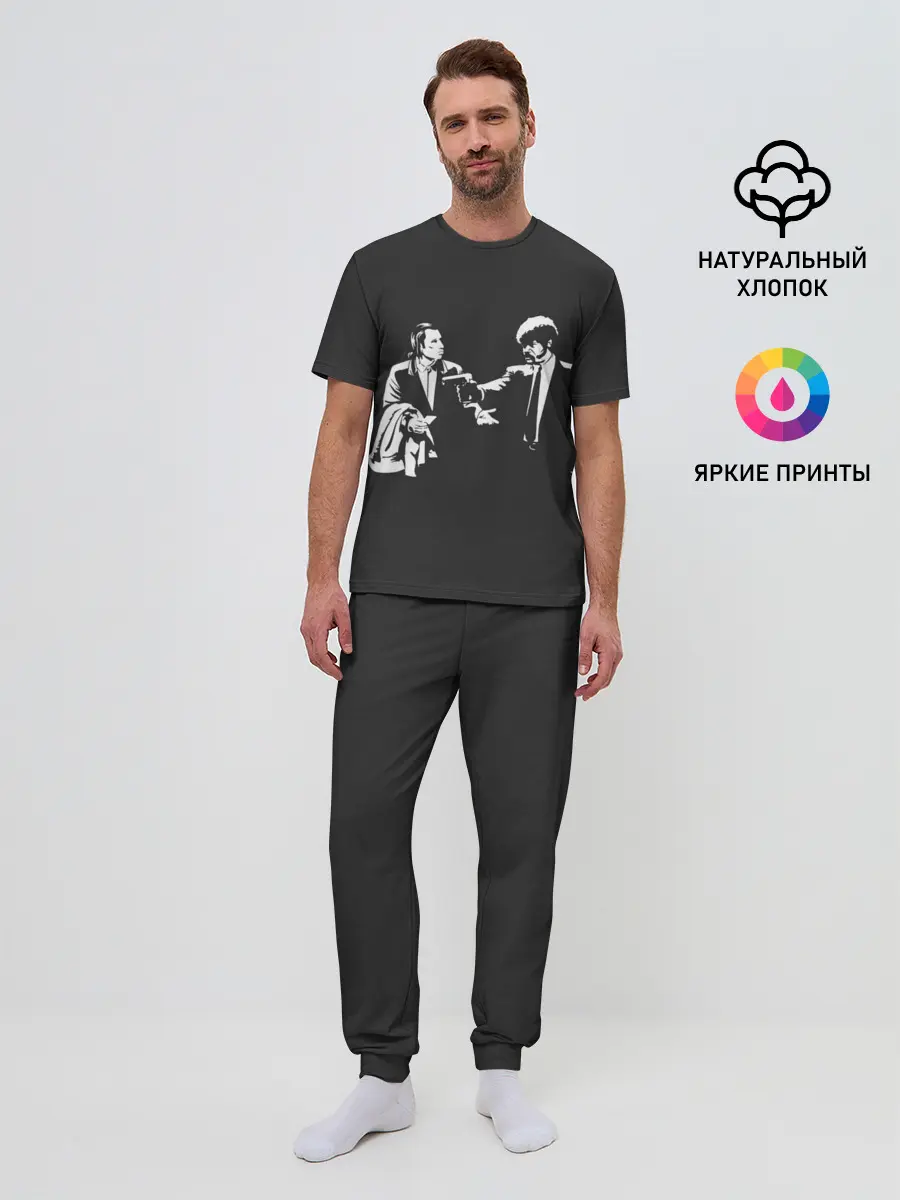 Мужская пижама с брюками / Криминальное Чтиво