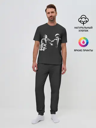 Мужская пижама с брюками / Криминальное Чтиво