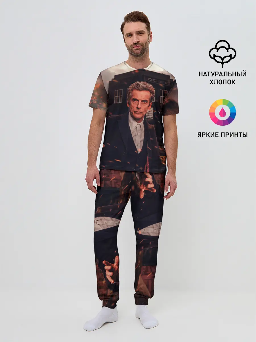 Мужская пижама с брюками / Доктор Кто