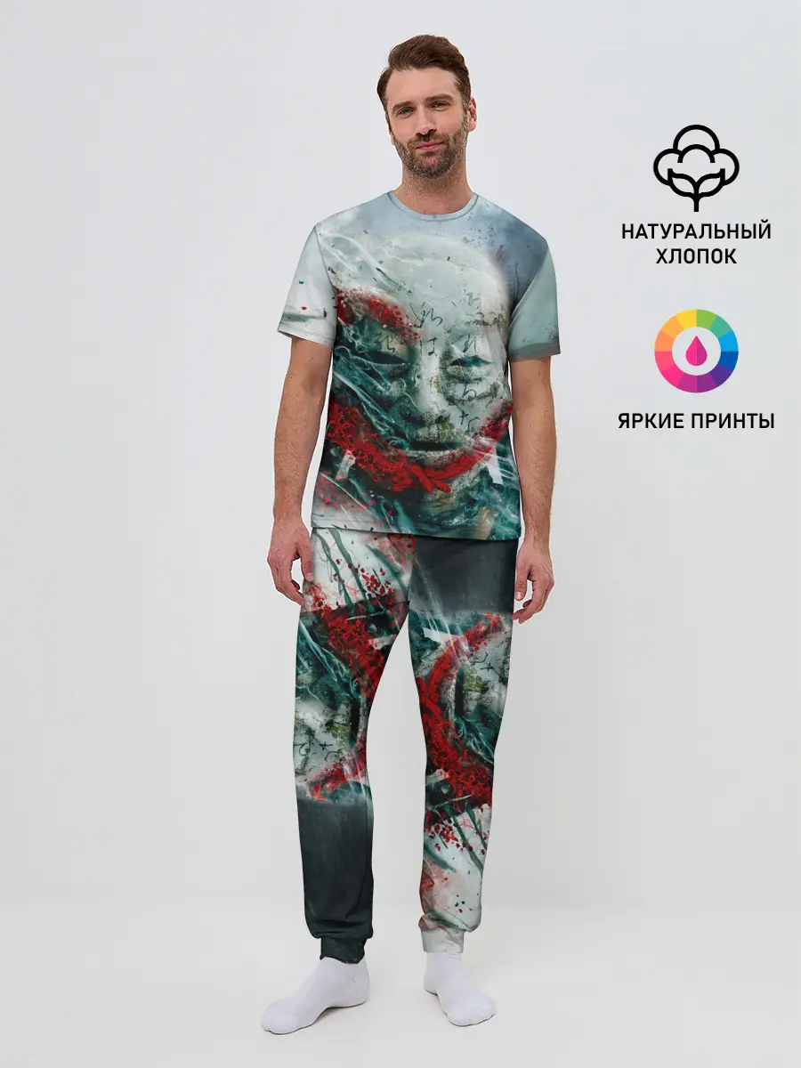 Мужская пижама с брюками / Shadows of the Hitokiri