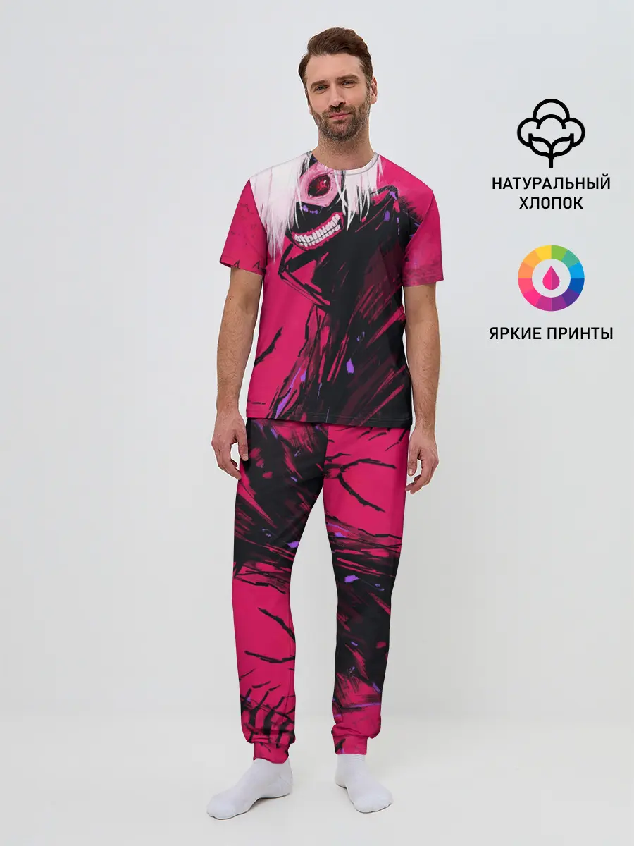 Мужская пижама с брюками / Токийский Гуль