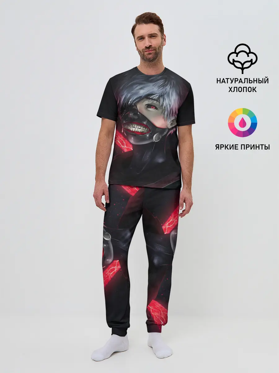 Мужская пижама с брюками / Токийский Гуль