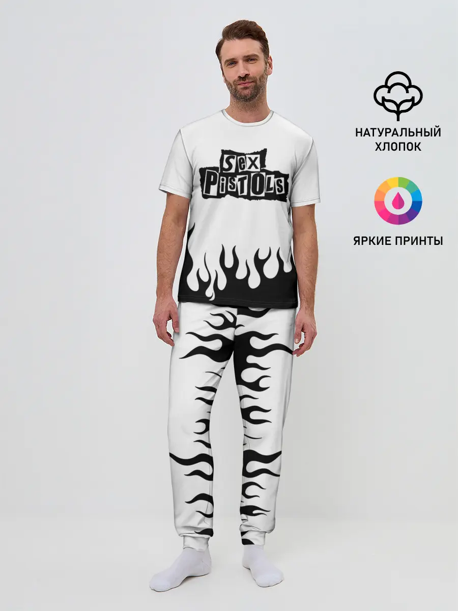 Мужская пижама с брюками / Sex Pistols