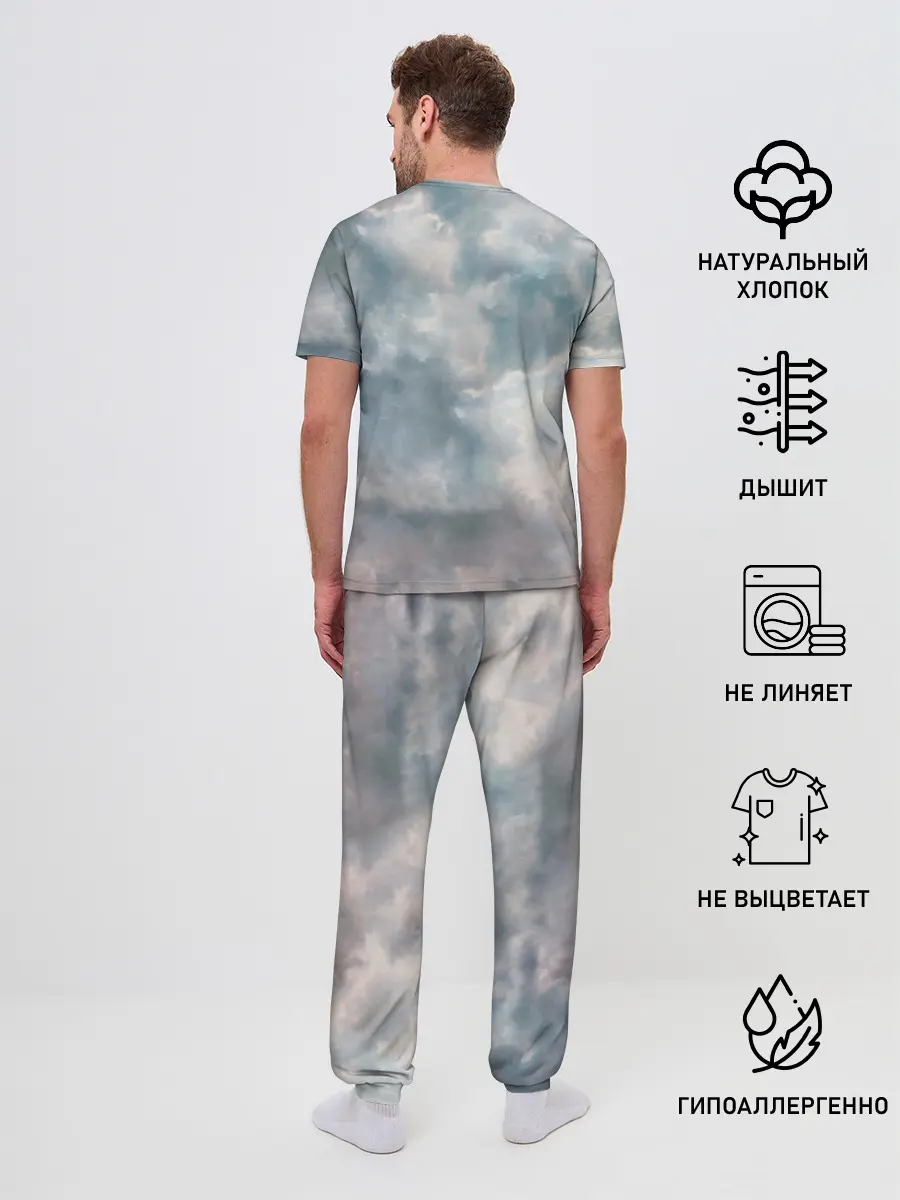 Мужская пижама с брюками / Good Omens