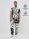 Мужская пижама с брюками / Черепа