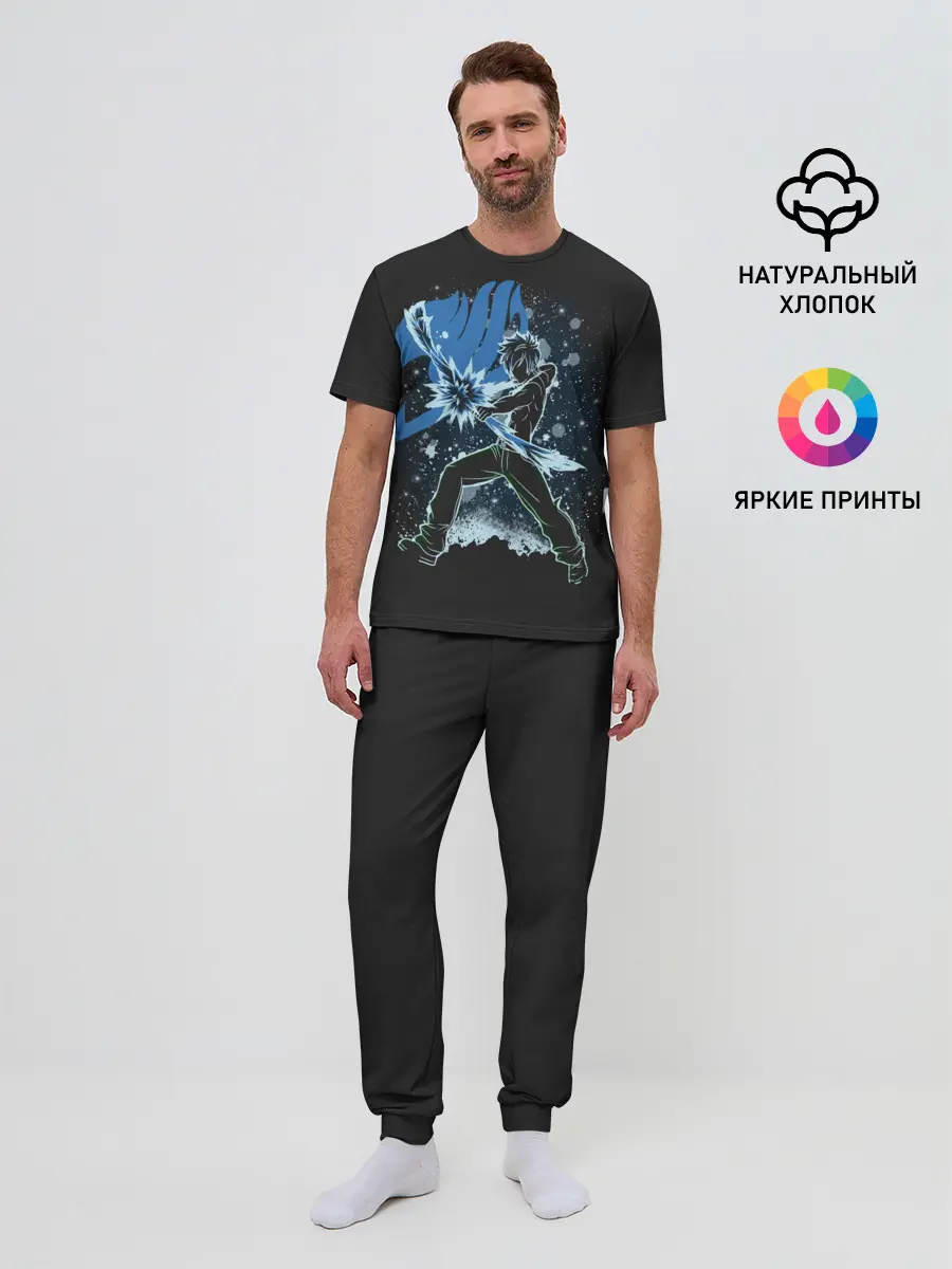 Мужская пижама с брюками / The Ice Magic Fairy Tale