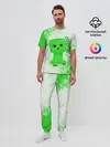 Мужская пижама с брюками / MINECRAFT CREEPER