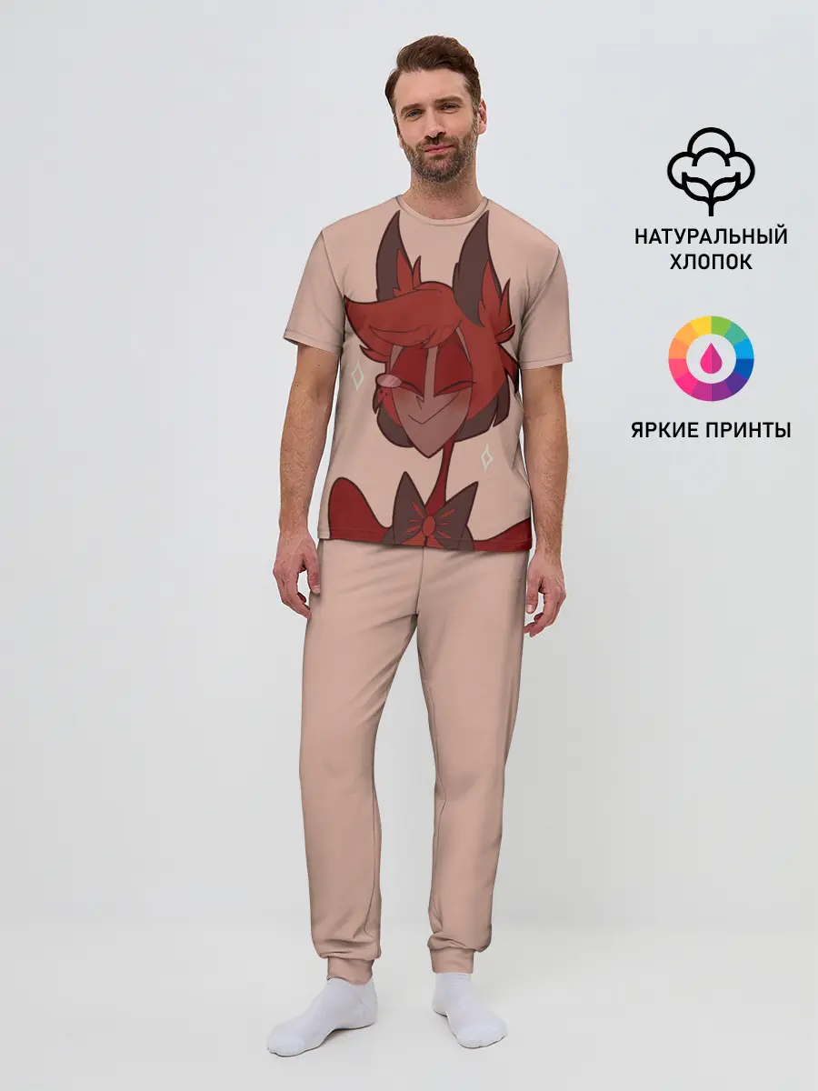 Мужская пижама с брюками / Отель Хазбин