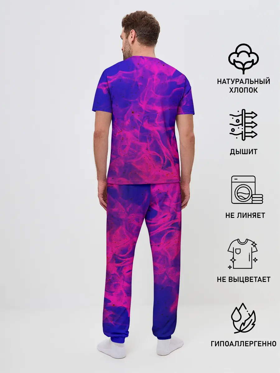 Мужская пижама с брюками / Барса