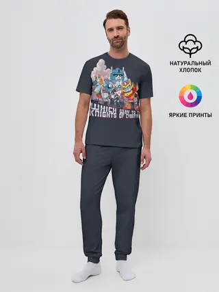 Мужская пижама с брюками / Трансформеры