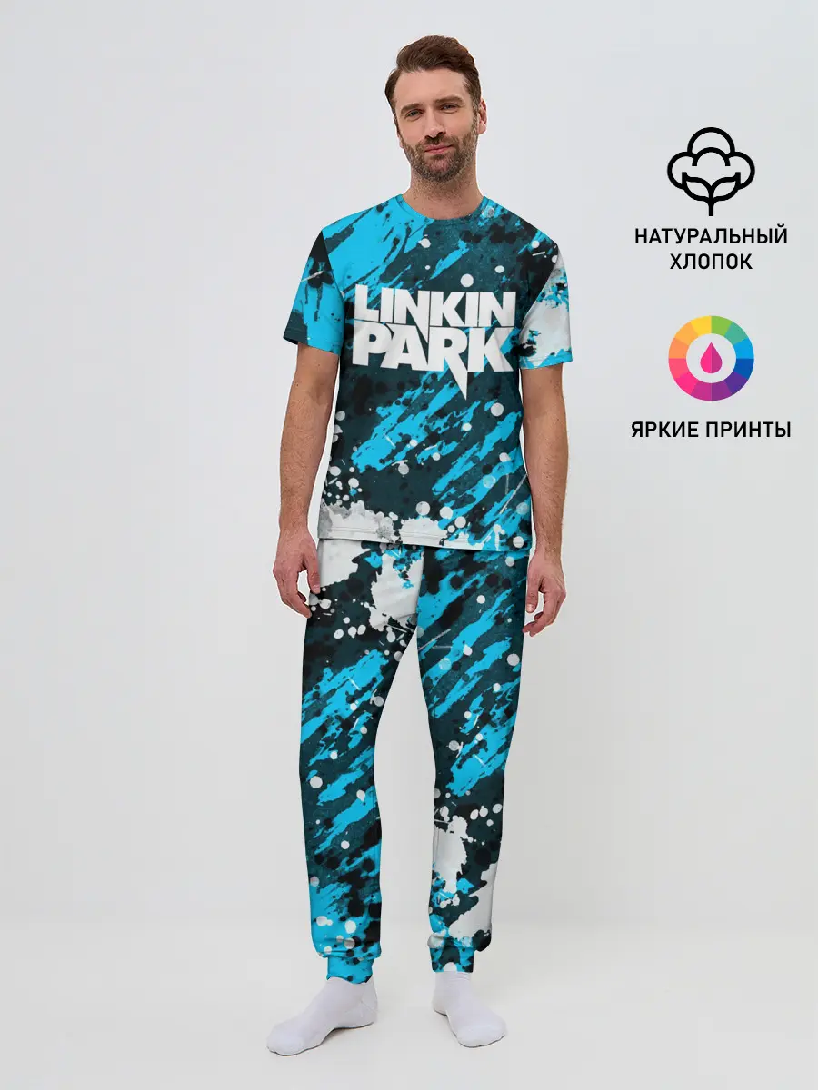 Мужская пижама с брюками / Linkin Park