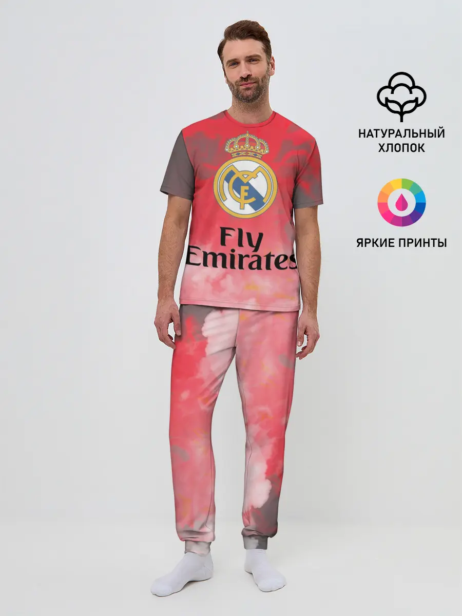 Мужская пижама с брюками / Реал Мадрид