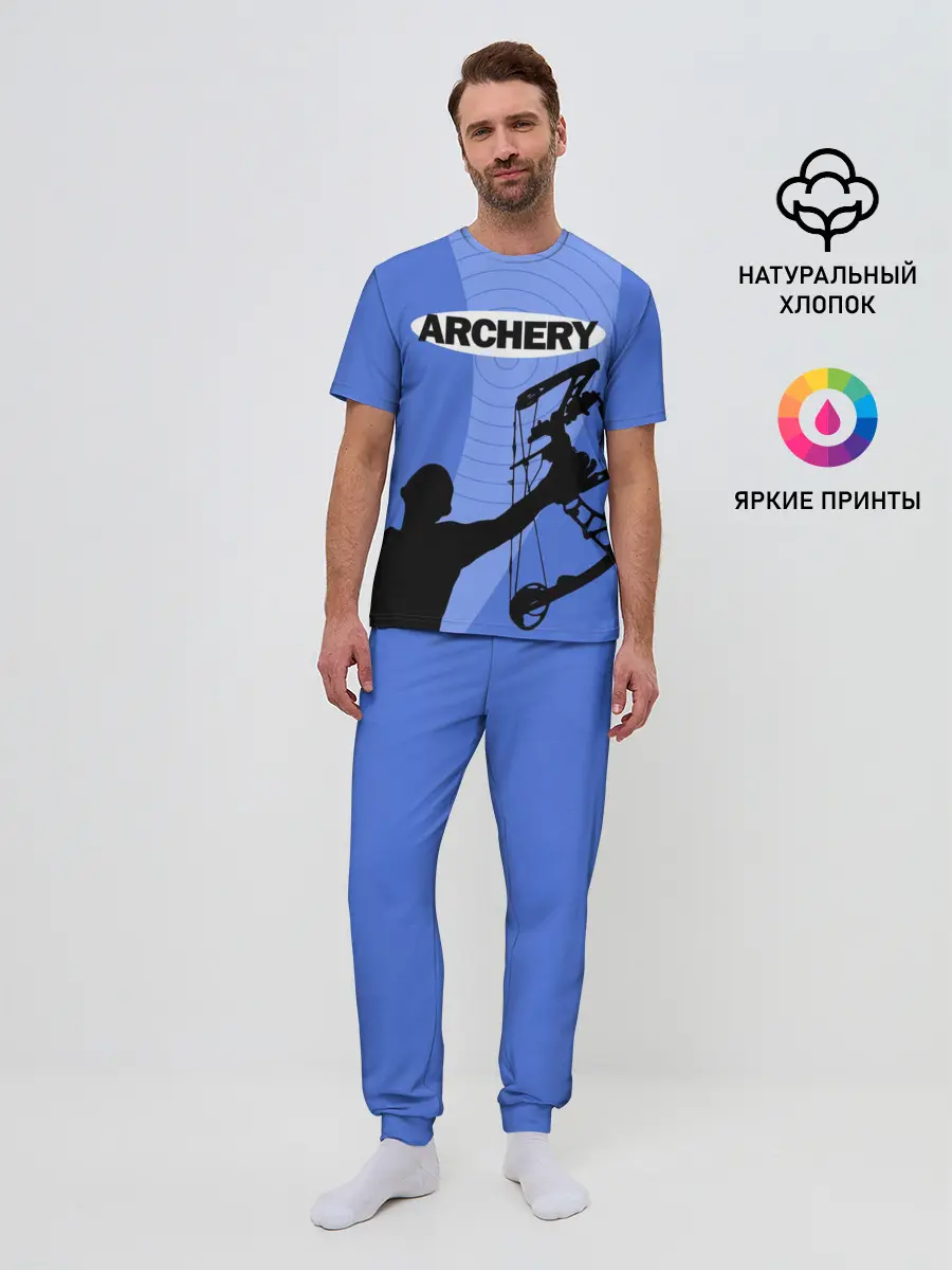 Мужская пижама с брюками / Archery