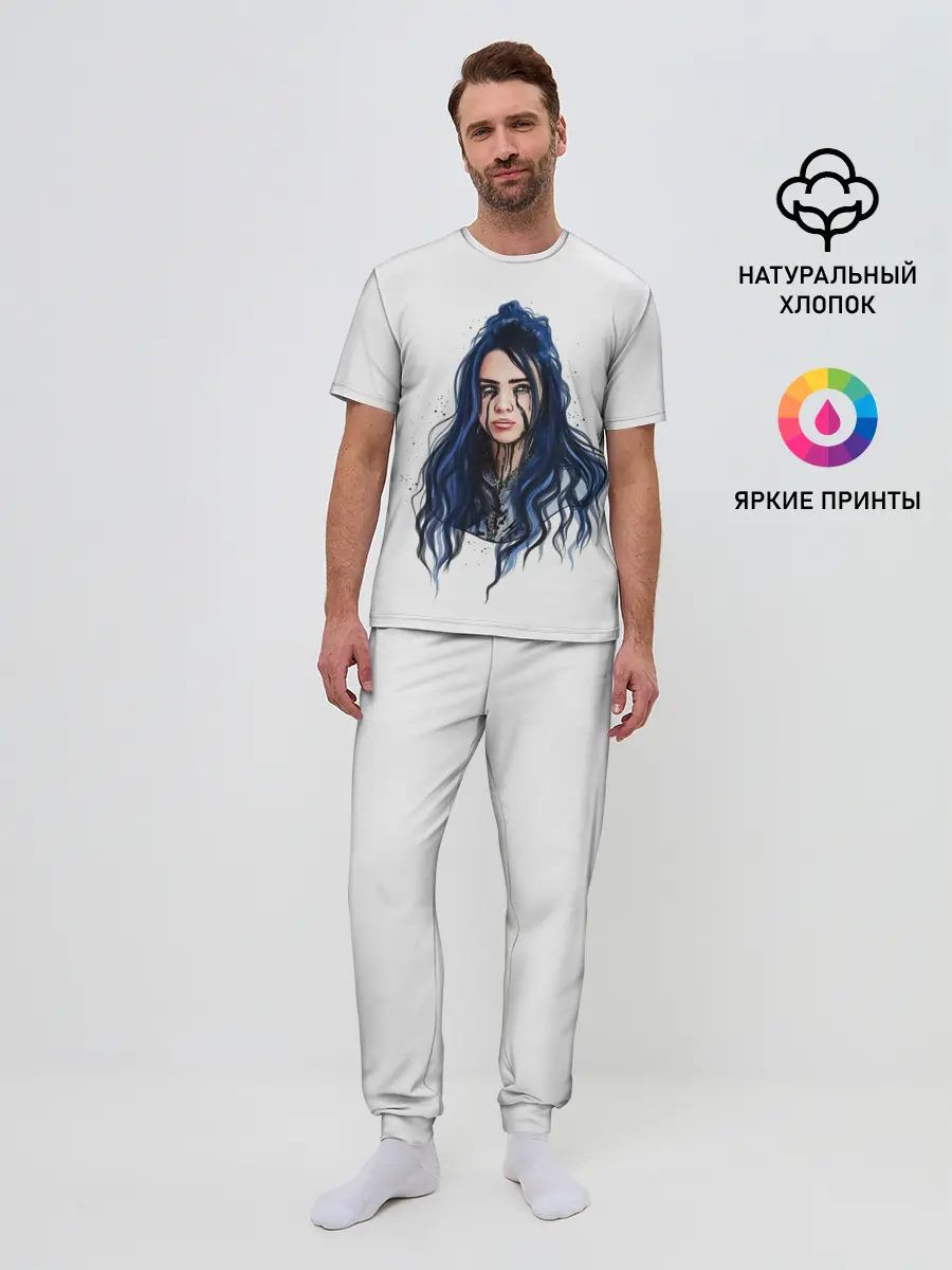 Мужская пижама с брюками / BILLIE EILISH