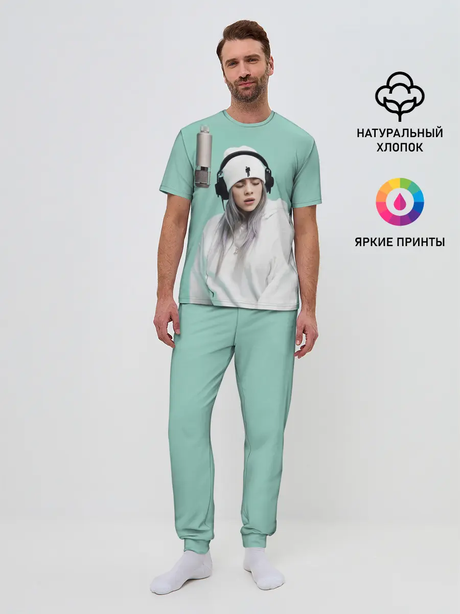 Мужская пижама с брюками / BILLIE EILISH