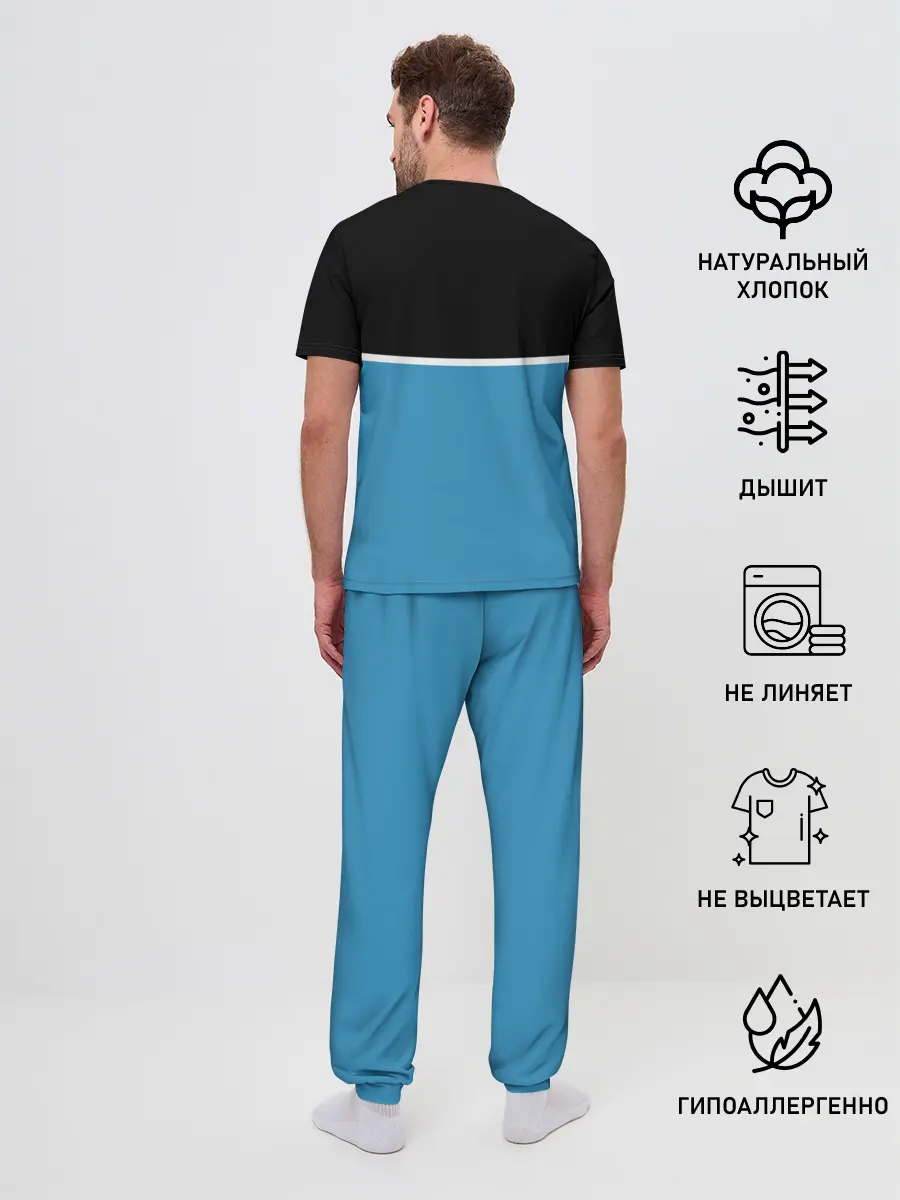 Мужская пижама с брюками / BMW / БМВ