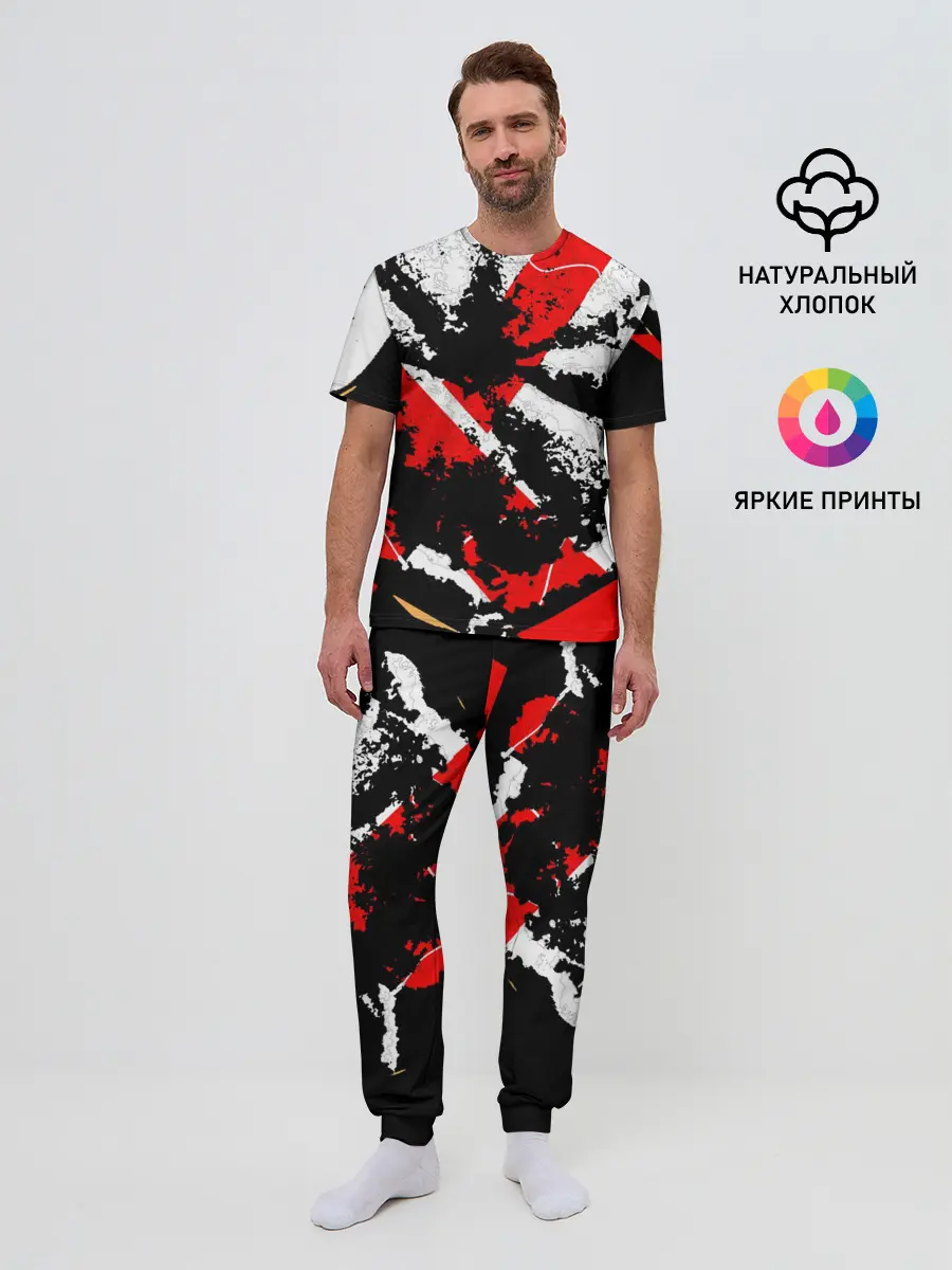 Мужская пижама с брюками / DARK SIDE1.0