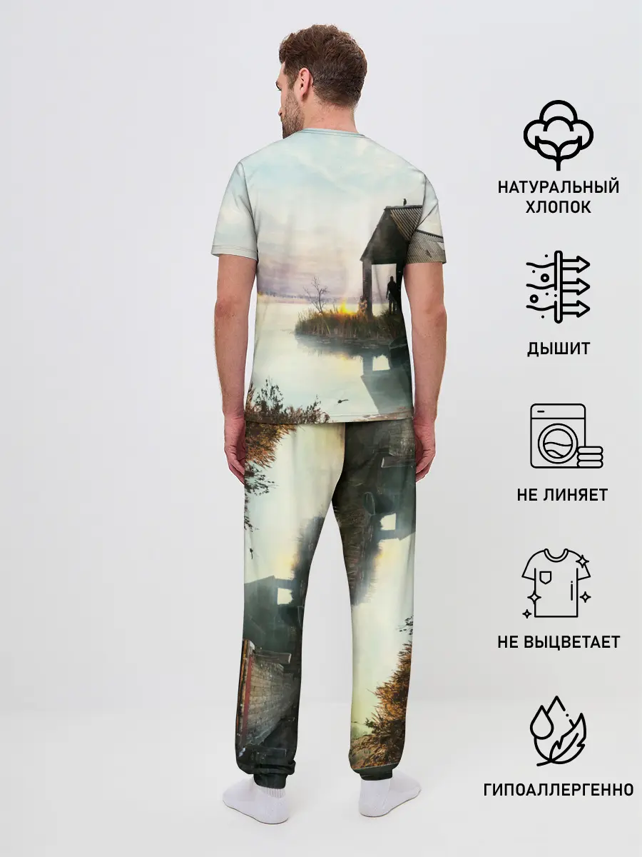 Мужская пижама с брюками / STALKER