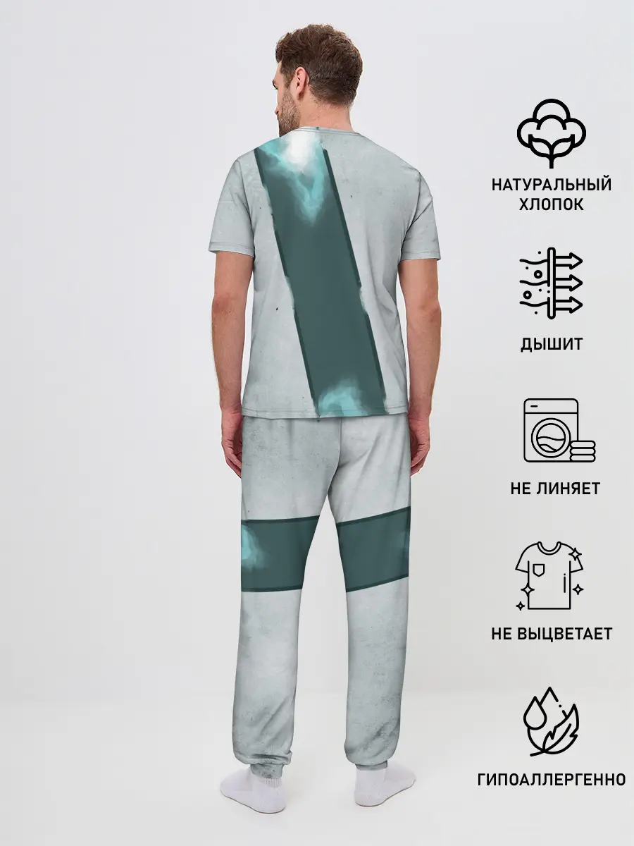 Мужская пижама с брюками / Фехтовальщик