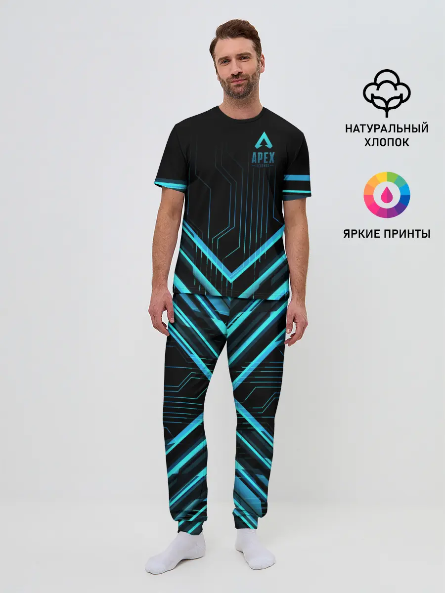 Мужская пижама с брюками / Apex Legends