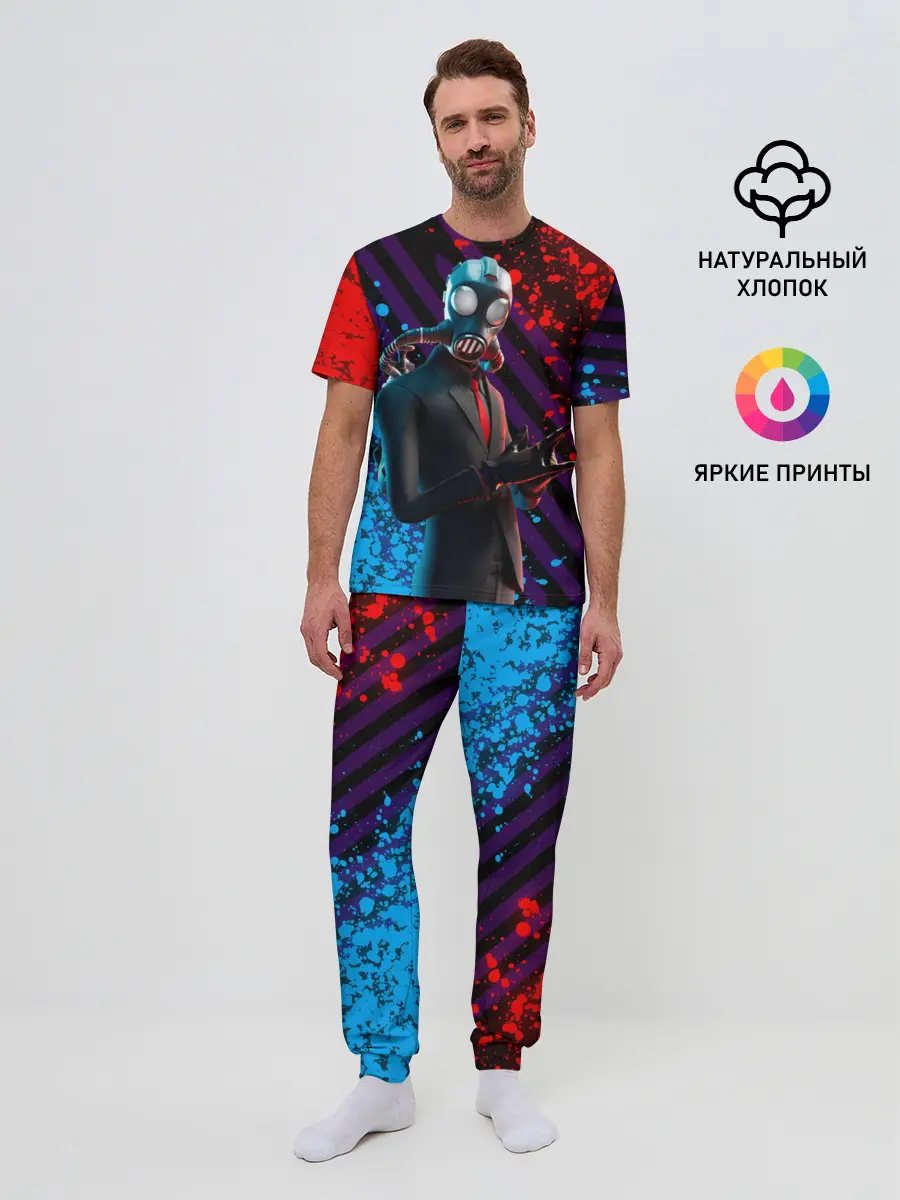 Мужская пижама с брюками / Fortnite [004]