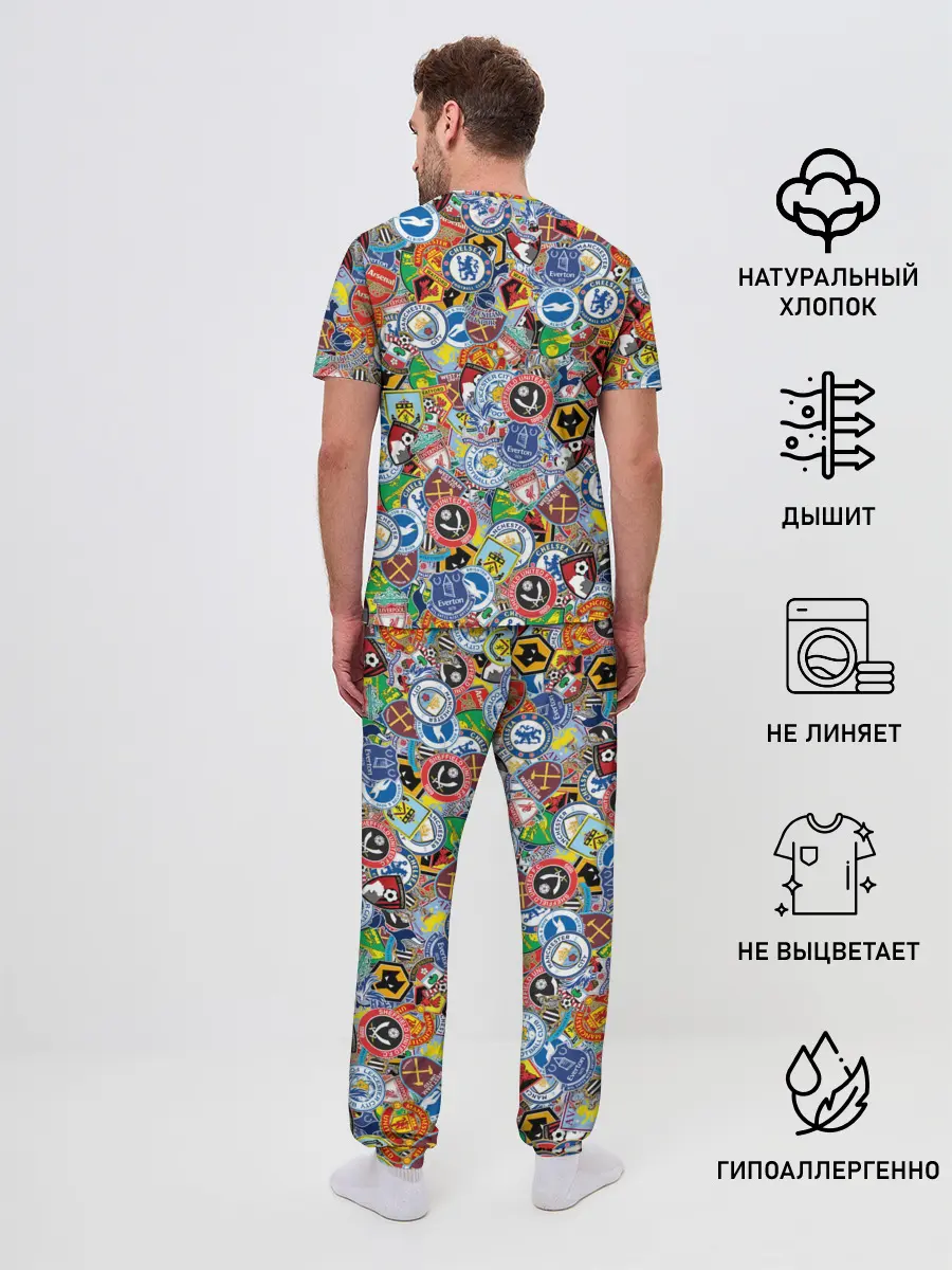 Мужская пижама с брюками / Английская Премьер Лига