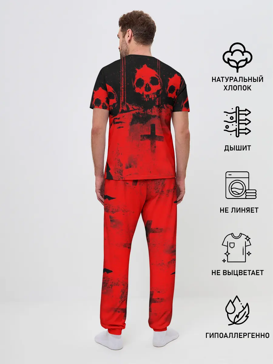 Мужская пижама с брюками / Анархия