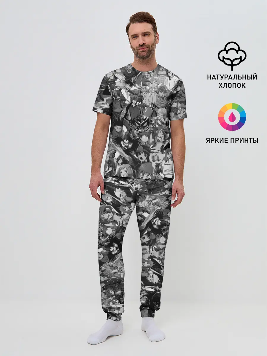 Мужская пижама с брюками / ANIME HEROES