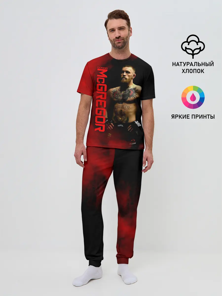 Мужская пижама с брюками / Конор МакГрегор