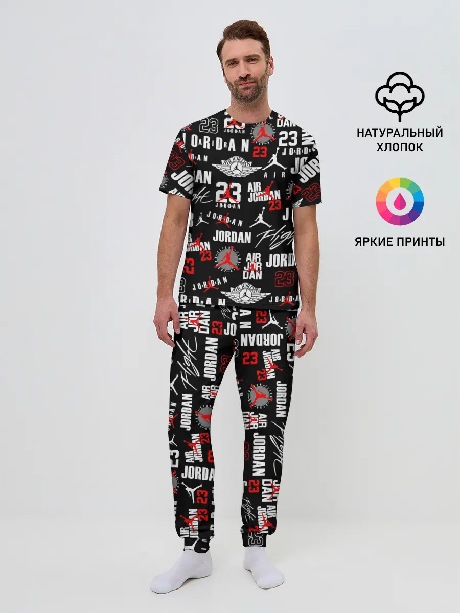 Мужская пижама с брюками / MICHAEL JORDAN LOGOBOMBING