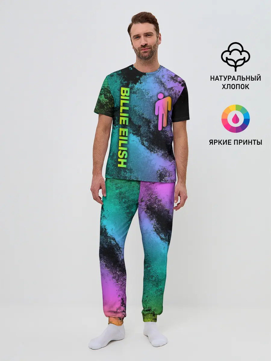 Мужская пижама с брюками / BILLIE EILISH