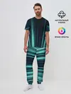 Мужская пижама с брюками / текстура